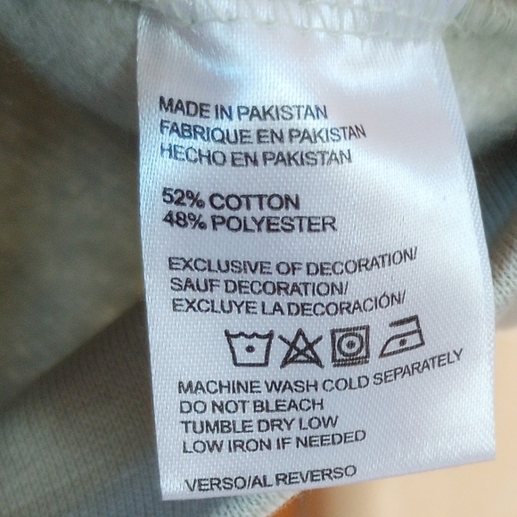 Las Vegas Super Soft hooded sweatshirt light green size large - Picture 5 of 5